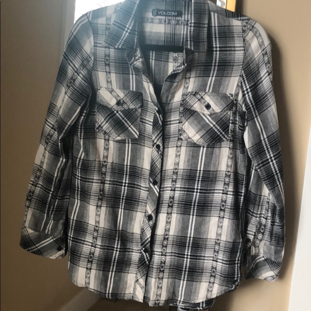 Volcom button down shirt